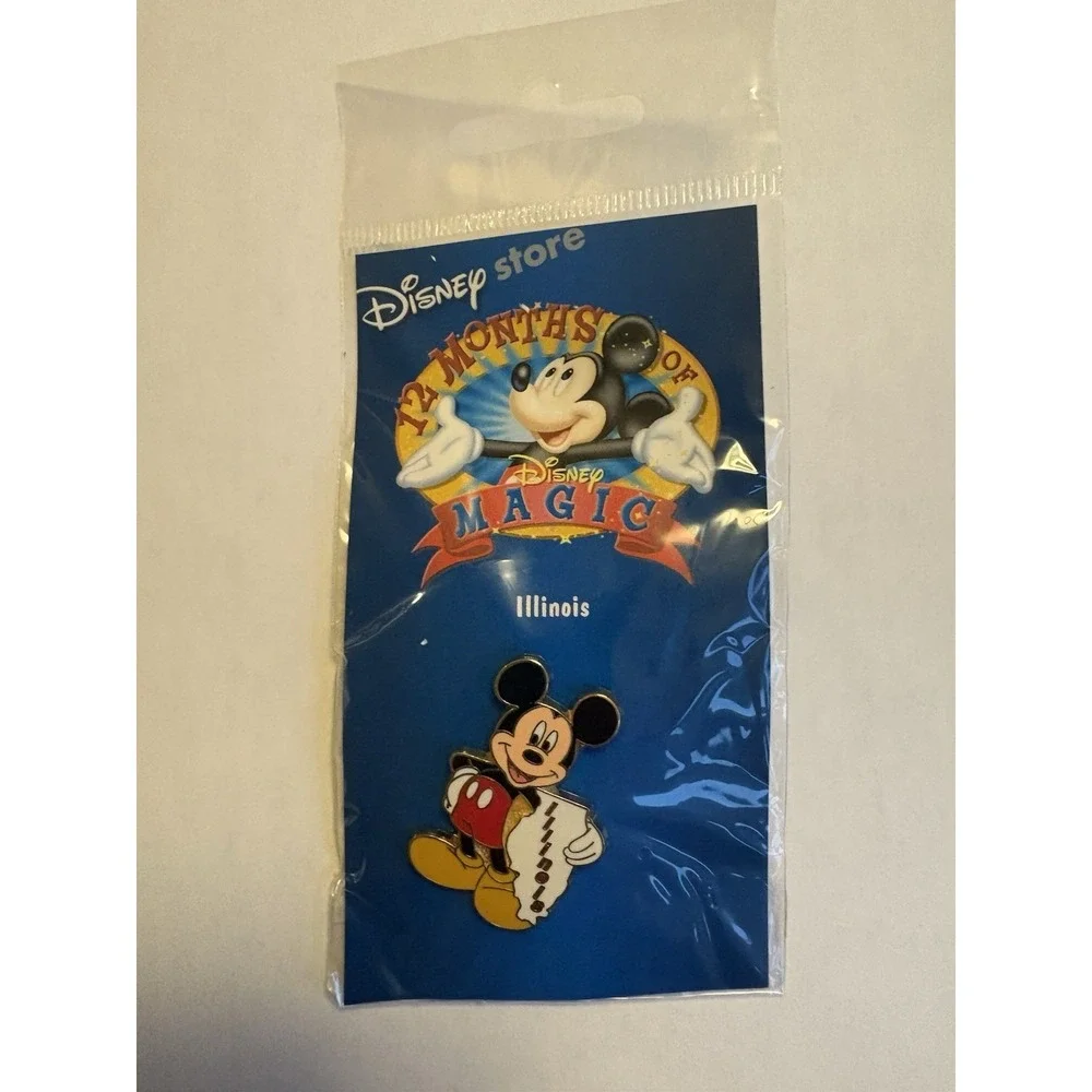 Disney Mickey Mouse Illinois Pin USA